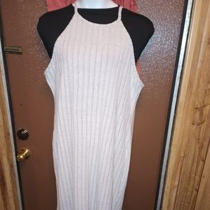 High neck dress